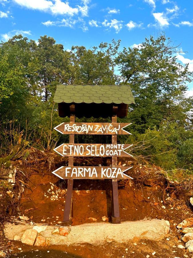 Etno Selo Montegoat Hotell Nikšić Exteriör bild